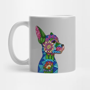 Folk Art Puppy Mug